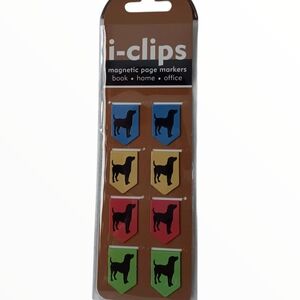 I-Clips Black Dog Bookmarks